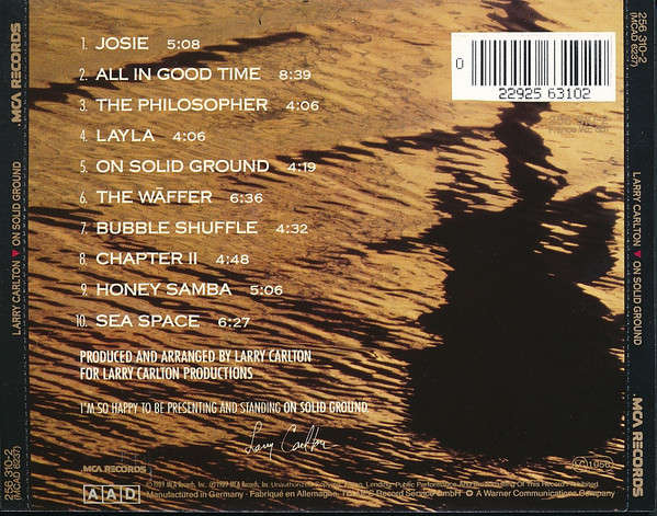 Larry Carlton - On Solid Ground CD Import