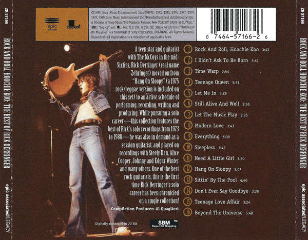 Rick Derringer - Best of CD Import