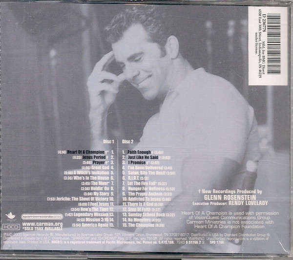 Carman - Heart of a Champion Double CD Import