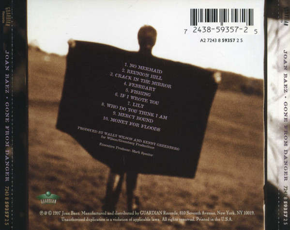 Joan Baez - Gone From Danger CD Import