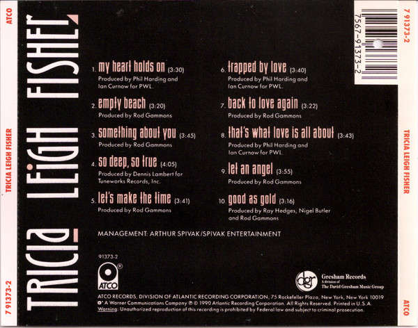 Tricia Leigh Fisher  Tricia Leigh Fisher CD Import