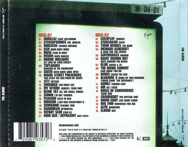Various - The Album Double CD Import