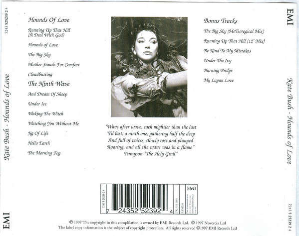 Kate Bush - Hounds of Love CD Import