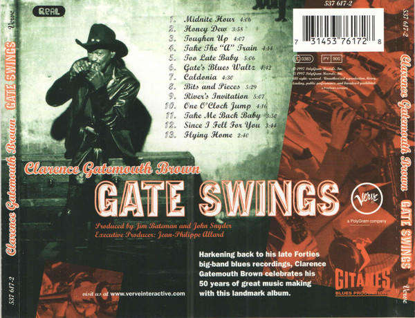 Clarence Gatemouth Brown - Gate Swings CD Import