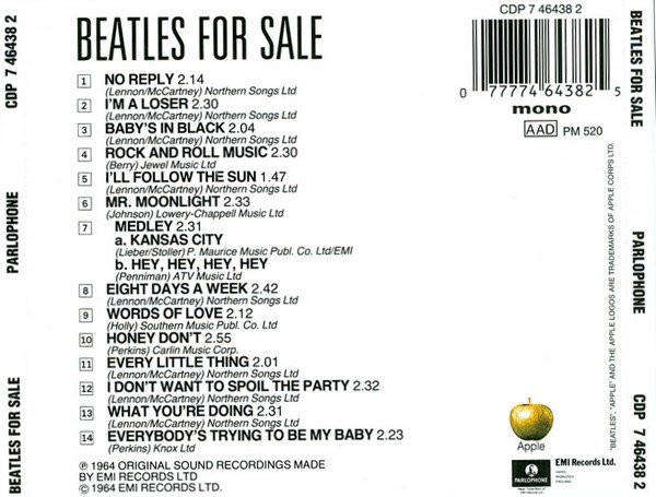 Beatles - Beatles For Sale CD Import