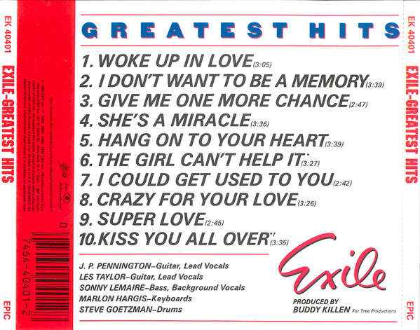 Exile - Greatest Hits CD Import