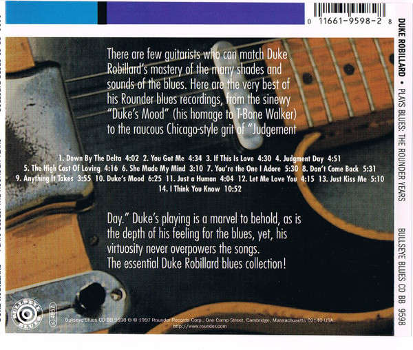 Duke Robillard - Plays Blues: The Rounder Years CD Import