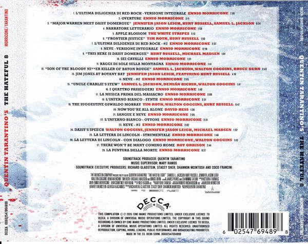 Soundtrack - The H8ful Eight CD Import Sealed