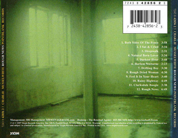Charlie Musselwhite - Rough News CD Import