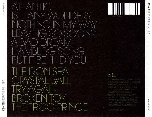 Keane - Under the Iron Sea CD Import
