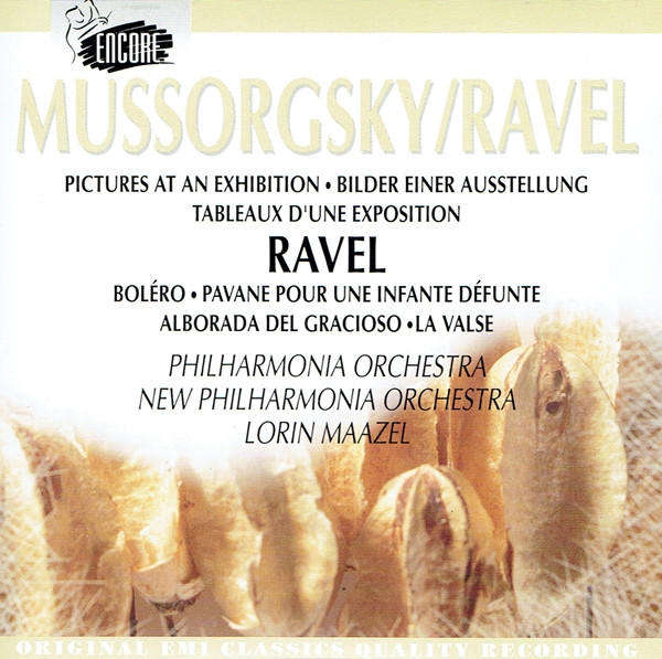 Ravel / Mussorgsky - Pictures At An Exhibition CD Import Sealed