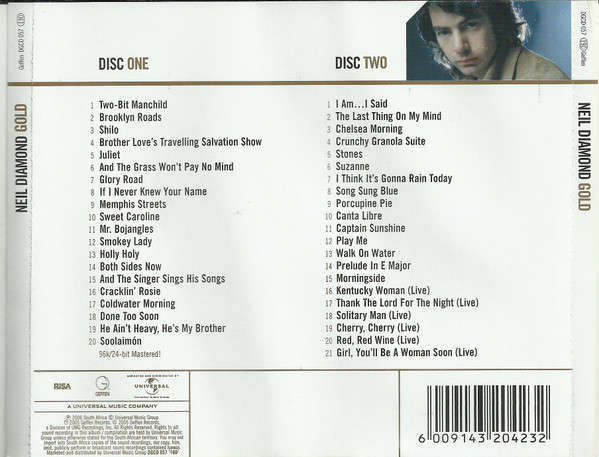 Neil Diamond - Gold Double CD