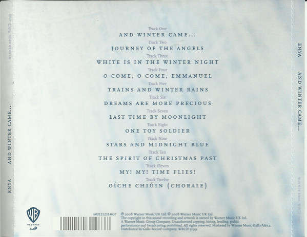 Enya - And Winter Came... CD