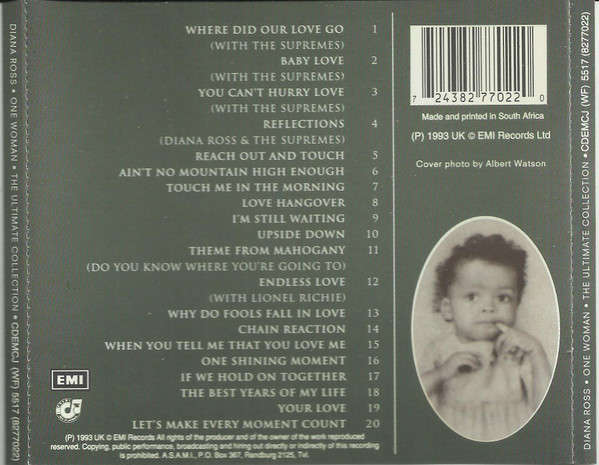 Diana Ross - One Woman - Ultimate Collection CD