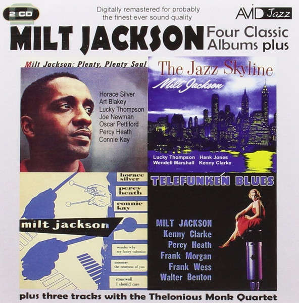 Milt Jackson - Four Classic Album Plus Double CD Import