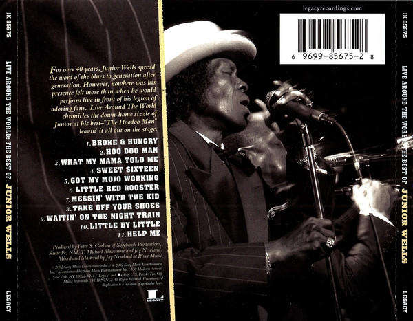 Junior Wells - Live Around the World: Best of CD Import