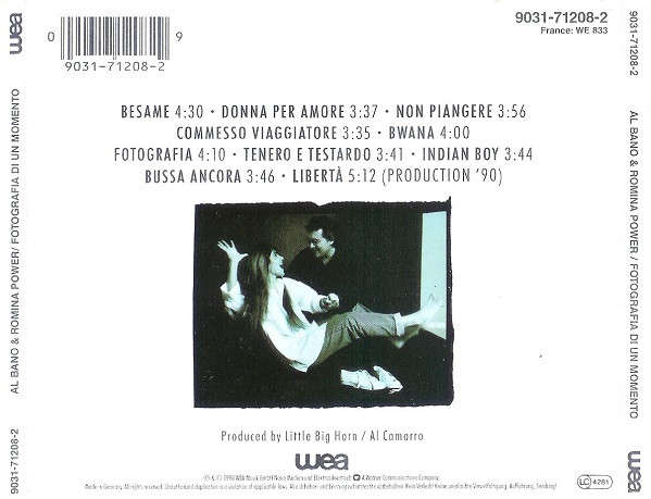 Al Bano & Romina Power - Fotografia Di Un Momento CD Import