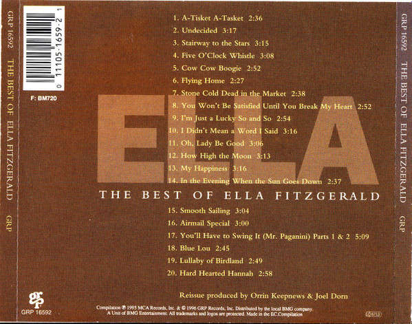 Ella Fitzgerald - Best of CD Import