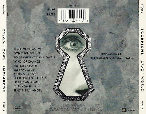 Scorpions - Crazy World CD Import
