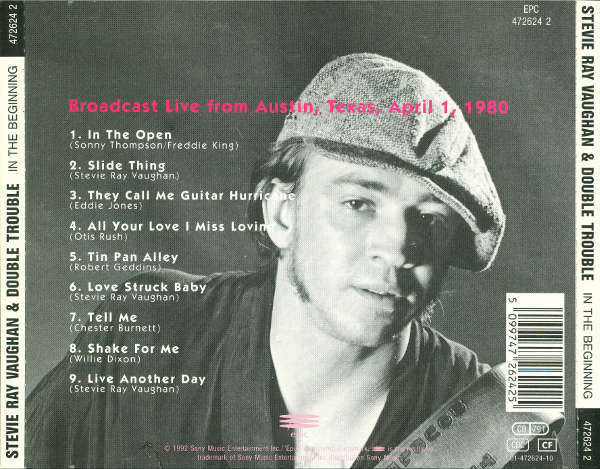 Stevie Ray Vaughan & Double Trouble - In the Beginning CD Import