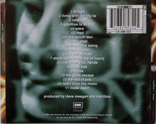 Marillion - Brave CD Import