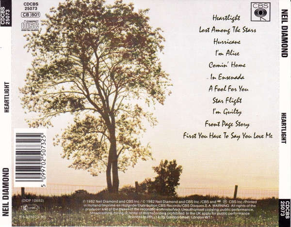 Neil Diamond - Heartlight CD Import