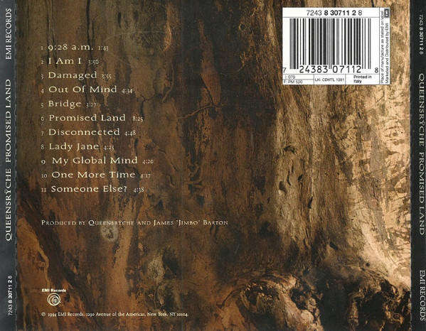 Queensrÿche - Promised Land CD Import