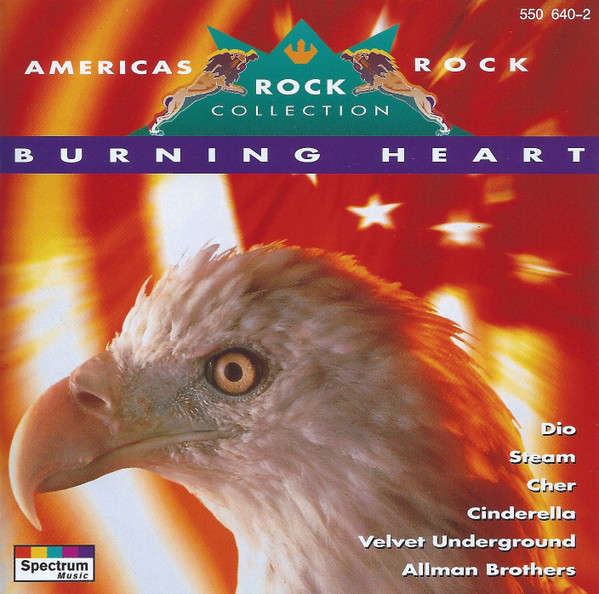 Various - Americas Rock - Burning Heart CD Import