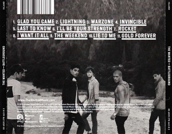The Wanted - Battleground CD Import