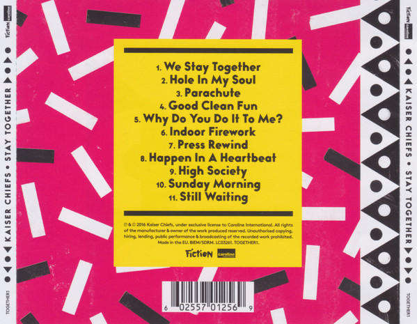 Kaiser Chiefs - Stay Together CD Import Sealed