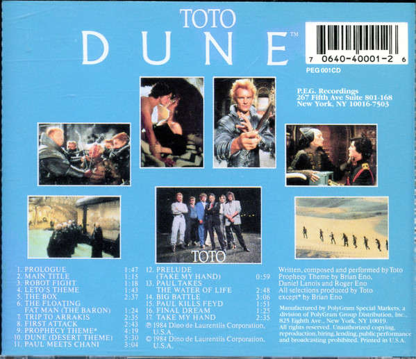 Soundtrack - Dune CD Import