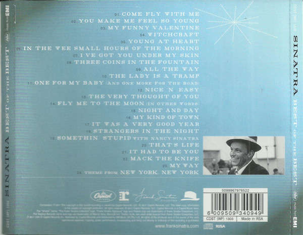 Frank Sinatra - Best of the Best CD