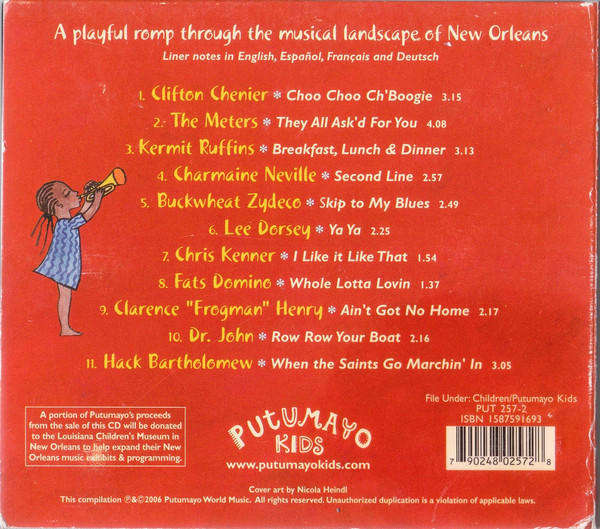 Putumayo Various - New Orleans Playground CD Import