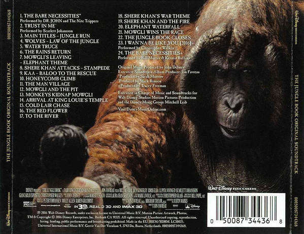 Soundtrack - The Jungle Book CD Import