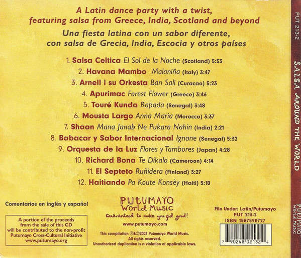 Putumayo Various - Salsa Around the World CD Import