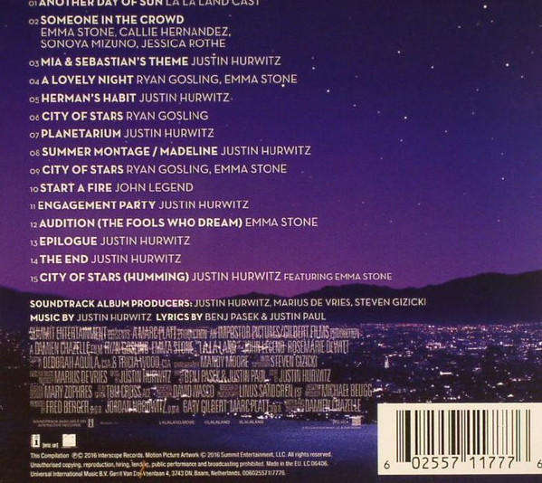 Soundtrack - La La Land CD Import