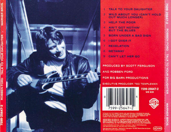 Robben Ford - Talk To Your Daughter CD Import