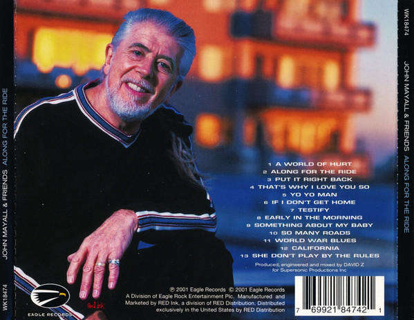 John Mayall & Friends - Along For the Ride CD Import