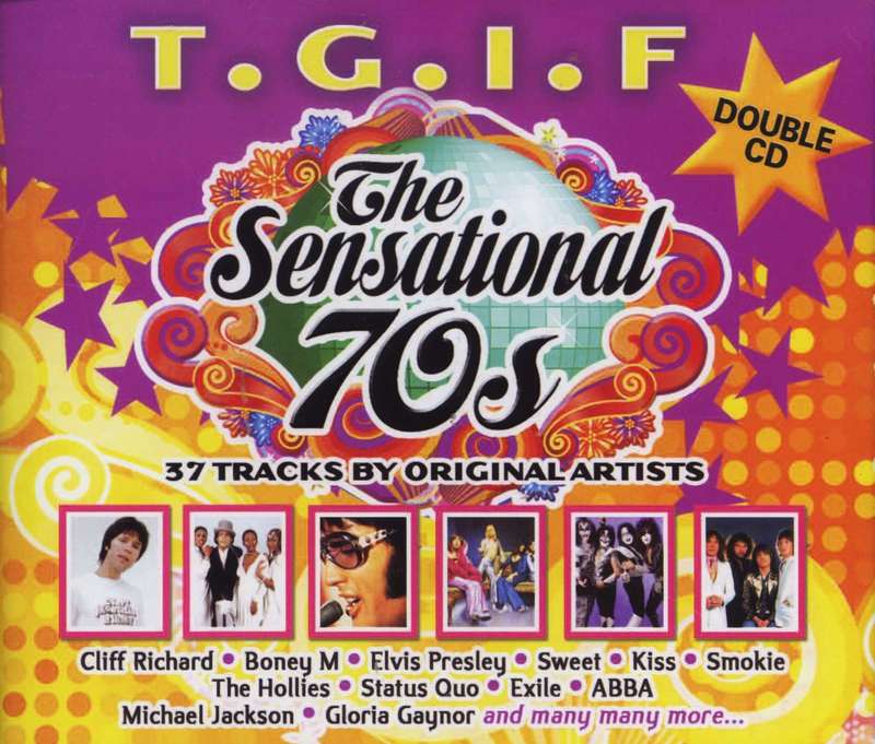 Various - T.G.I.F Sensational 70s Vol. 1 + 2 Double CDs