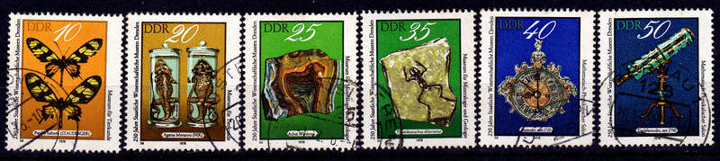 GERMANY DDR 1978, 24 Oct. 250th ANNIV DRESDEN MUSEUM, set, UH, CV +/-R 60.00 view scans