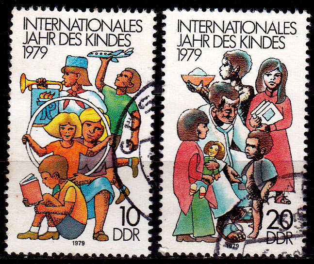 GERMANY DDR 1979, 22 May. CHILDRENS YEAR, set, UH, CV +/-R 15.00 view scans