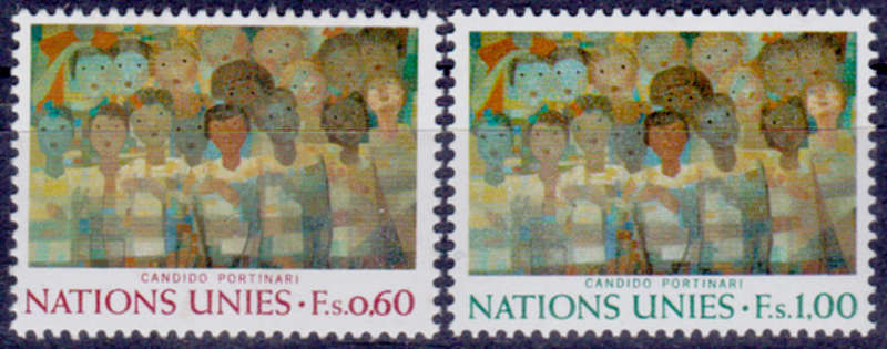 UN GENEVA 1974, 6 May. PEACE IN BRAZIL, set, MNH, CV +/-R 45.00 view scan
