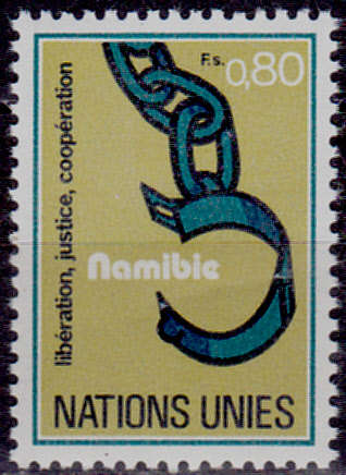 UN GENEVA 1978, 5 May. NAMIBIA, single, MNH, CV +/-R 20.00 view scan