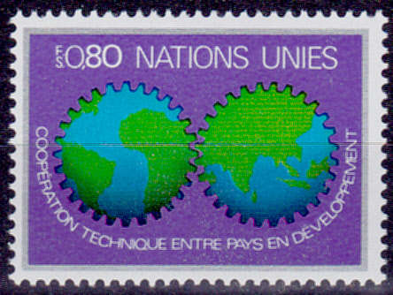 UN GENEVA 1978, 17 Nov. TECHNICAL COOPERATION, single, MNH, CV +/-R 20.00 view scan
