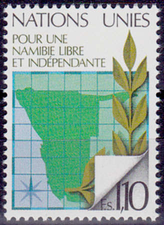UN GENEVA 1979, 5 Oct. NAMIBIA, single, MNH, CV +/-R 30.00 view scan