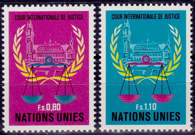 UN GENEVA 1979, 9 Nov. INTL COURT OF HUMAN RIGHTS, set, MNH, CV +/-R 45.00 view scan
