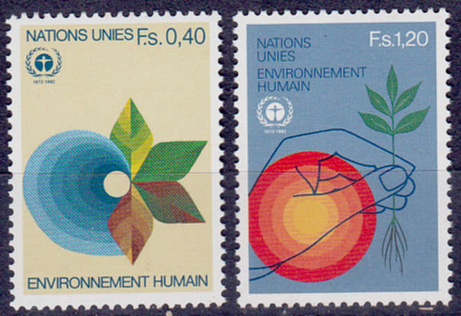 UN GENEVA 1982, 19 March. OUR ENVIRONMENT, set, MNH, CV +/-R 40.00 view scan