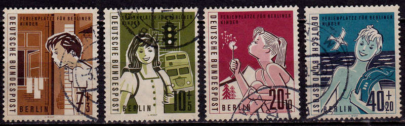 GERMANY BERLIN 1960, 15 Sept. CHARITY STAMPS, set, UH, CV +/-R 85.00 view scans