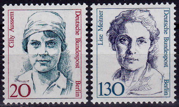GERMANY BERLIN 1988, 5 May. FAMOUS WOMEN, set, MNH, CV +/-R 110.00 view scans