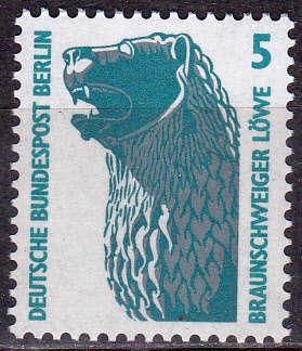 GERMANY BERLIN 1990, 15 Feb. SIGHTSEEINGS, single, MNH, CV +/-R 5.00 view scans